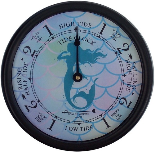 Mermaid tide clock by - clock,
