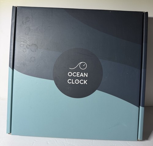 Ocean clock tide - clock, 12”