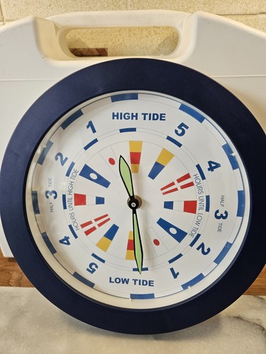 Tide time nautical wall clock - time,