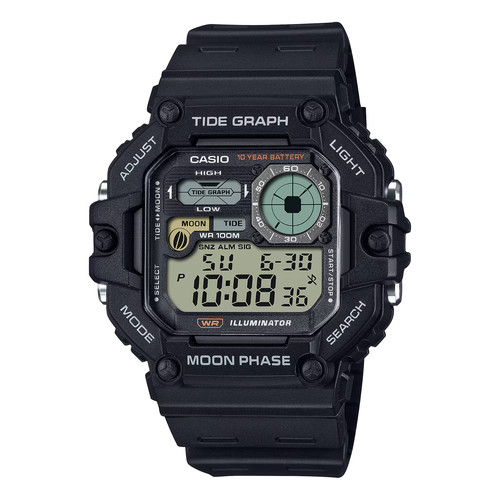 Casio 1700h 1av - casio, moon/tide