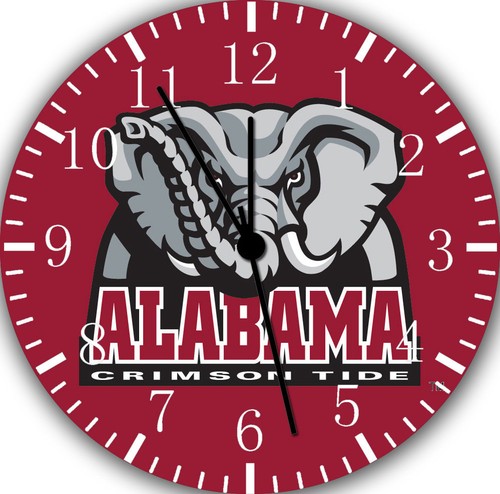 Alabama crimson tide frameless - crimson,