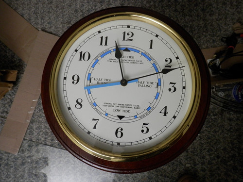Tide time wood brass - &, wall