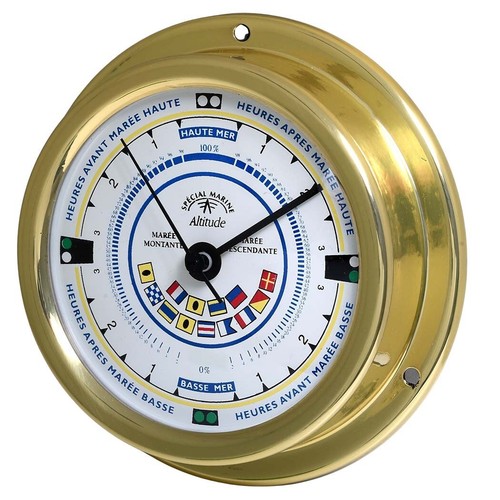 Altitude tide clock brass - altitude,