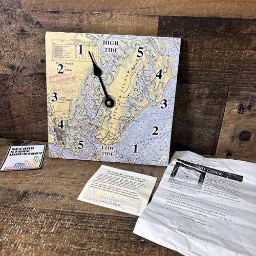 Screencraft marble tide clock - screencraft,
