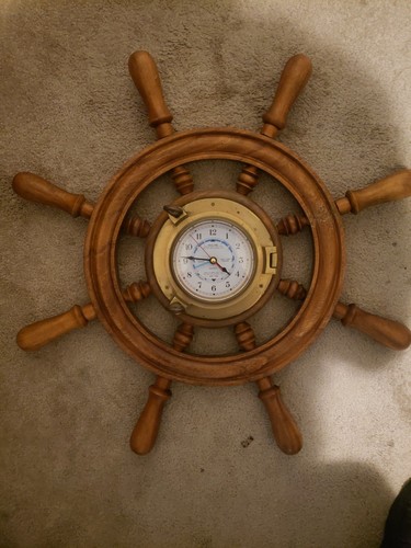 German ships wheel brass - 24",