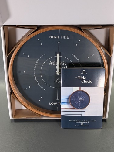 Salty home the tide clock - salty,