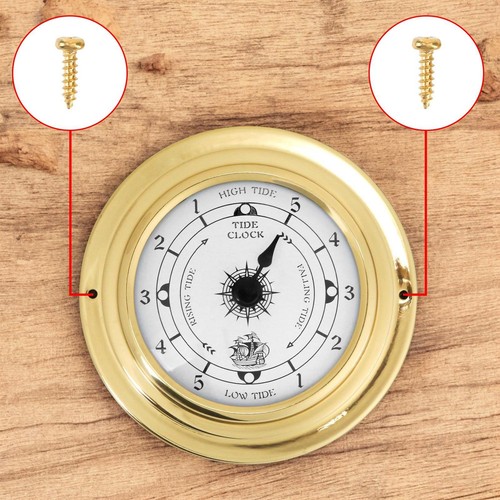 Tide clock dia 98mm portable - tide,
