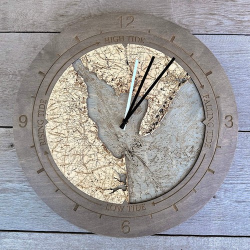 Delaware bay tide - tide, clock