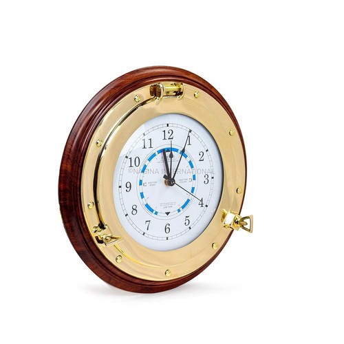 Nautical tide clock brass - nautical,