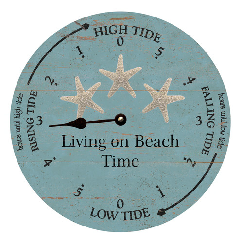 Starfish tide clock - starfish,