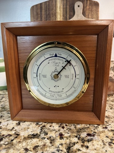 Downeaster brass tide clock - downeaster,